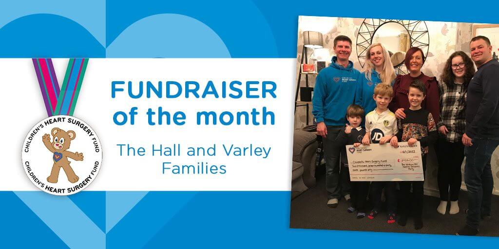 Fundraiser of the Month: Hall and Varley Families