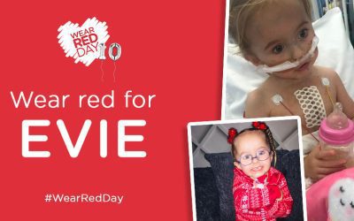 WEAR RED FOR EVIE