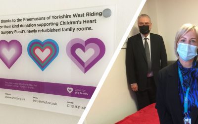 Families supported thanks to Yorkshire Freemasons and National Lottery