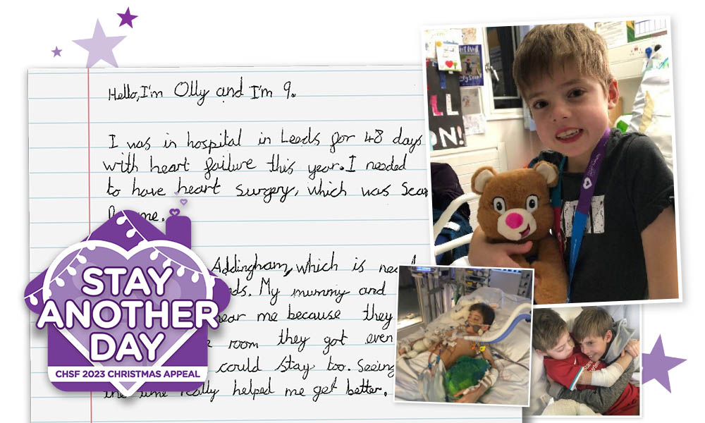 Stay Another Day: Olly’s Story